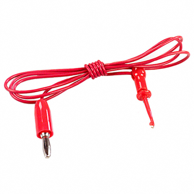 BXM-36RED E-Z-Hook  Test Leads - Banana, Meter Interface